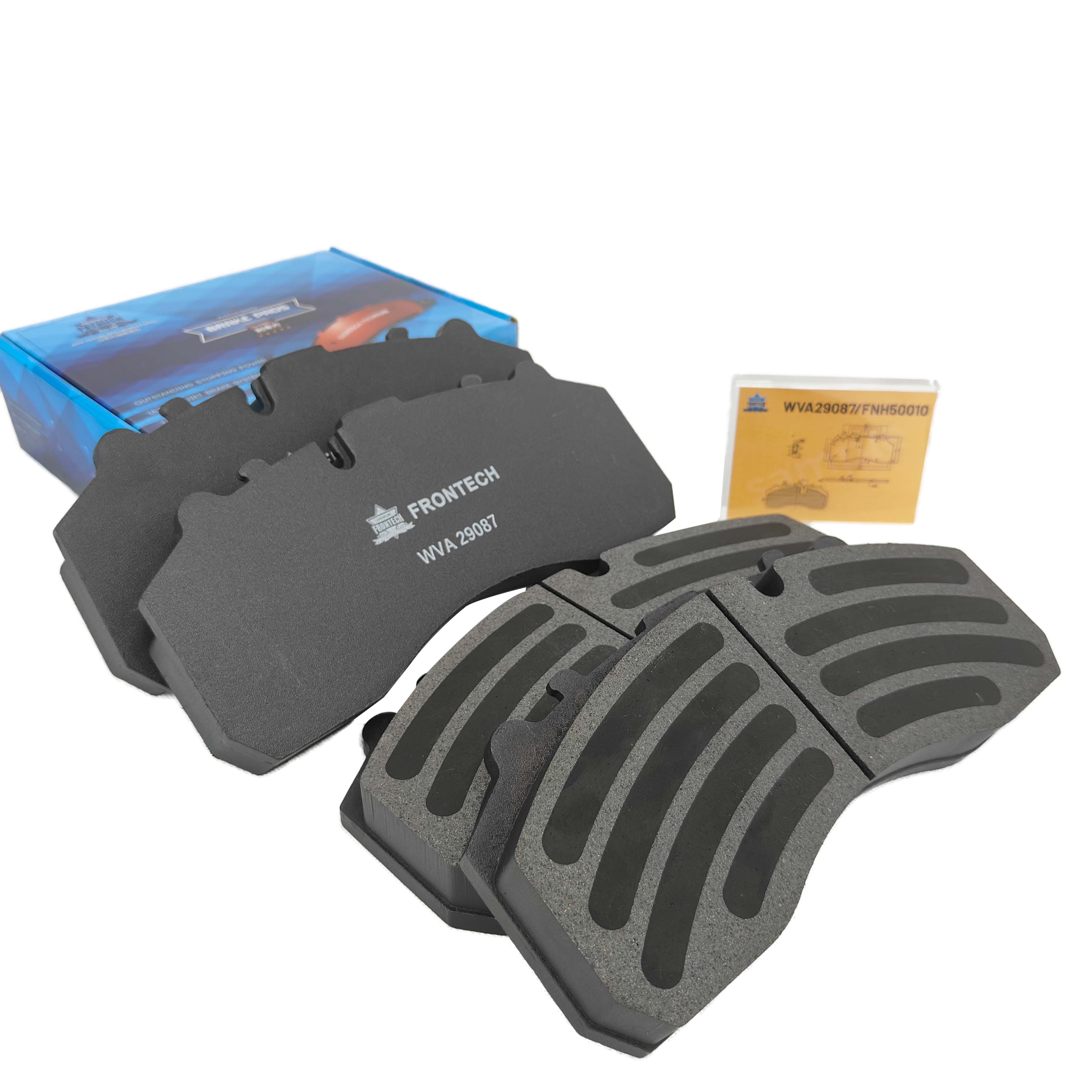 High Quality Heavy Duty Truck Parts Disc Brake Pad WVA 29087 29162 for Heavy Duty Truck DAF/ Mercedes-Benz/ Actors Iveco Scania